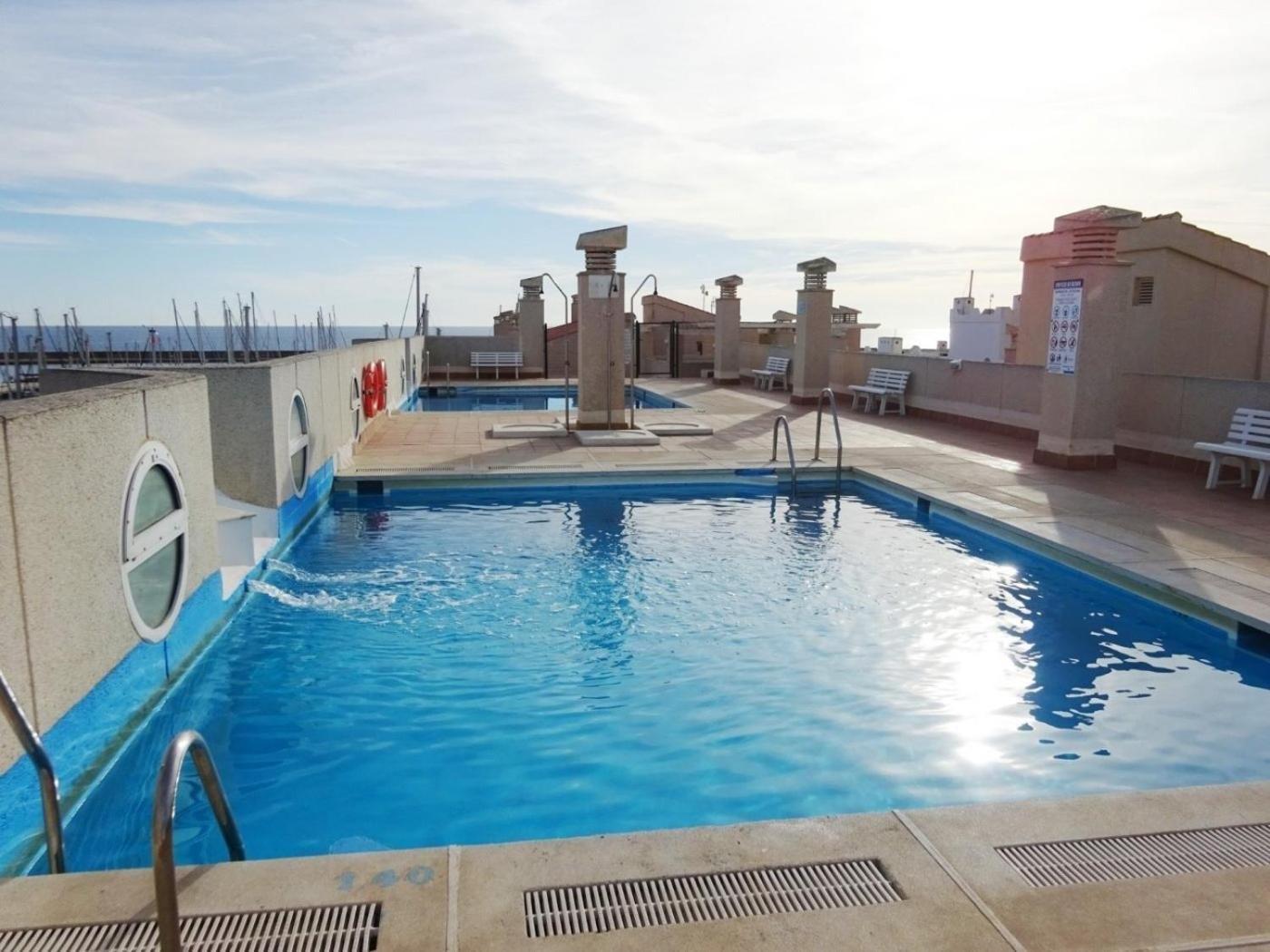 Expoholidays - Duplex Vistas Al Puerto Deportivo Almerimar Appartement Buitenkant foto